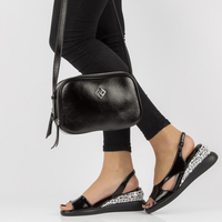 Wedge sandals Filippo DS2315/21 BK black