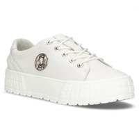 Leather shoes FILIPPO DP3528/22 WH białe