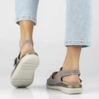 Leather sandals Filippo DS7850/26 TP beige