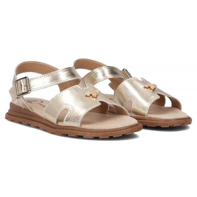 Leather sandals Filippo DS7031/25 GO gold