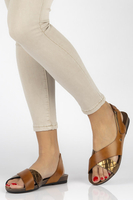 Leather sandals Filippo 40141 brown