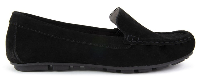 Mokasyny Filippo 10058 Czarny Welur