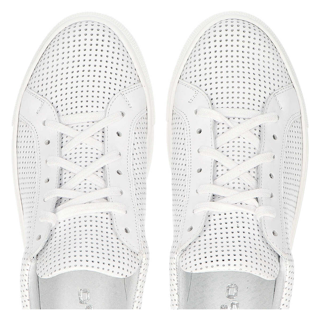 Półbuty Filippo 678-012 Biały