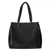 Black shoulderbag velvet mist
