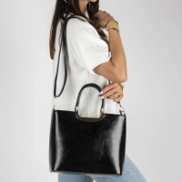 Black handbag celeste