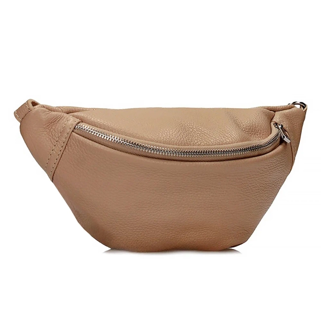 Leather kidney Toscanio A55 beige
