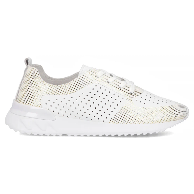 Skórzane sneakersy Artiker 56C1036 białe