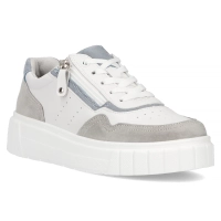 Leather sneakers Filippo DP6862/25 WH white