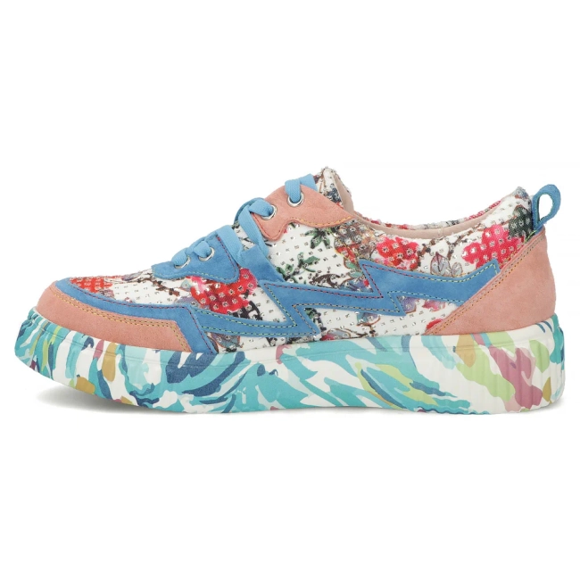Leather sneakers Laura Vita soleno 06 blue
