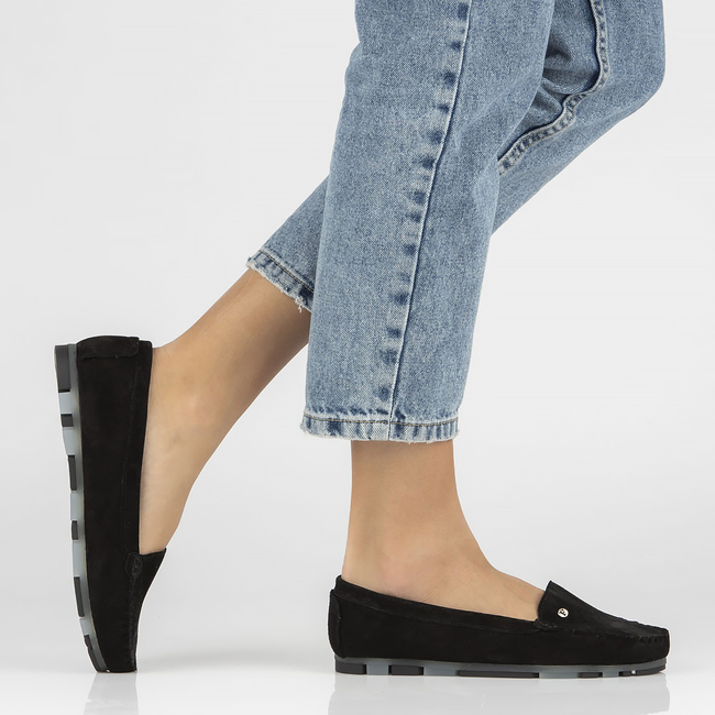 Leather loafers Filippo DP2037/21 BK black