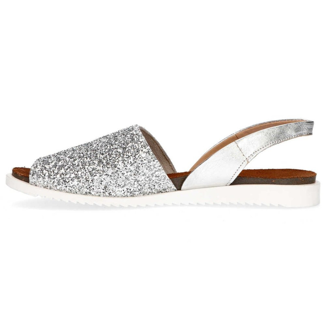 Sandals Filippo 1112 Sequins silver
