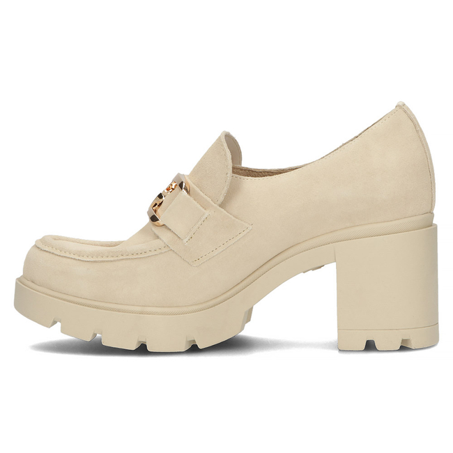 Leather shoes Filippo 20097 beige