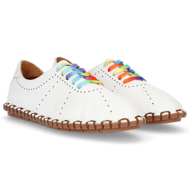 Półbuty Loretta Vitale Z-02 White