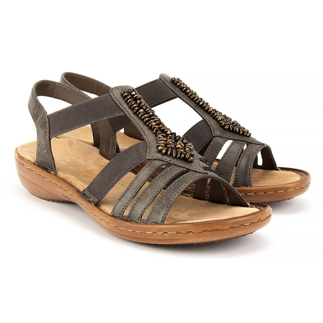Sandals Rieker 60841-45 Grey