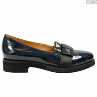 Półbuty EKSBUT 25-4026-a33-1g ocean lakier 8021977