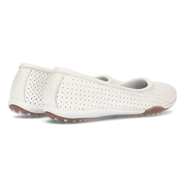 Leather shoes Filippo DP089/21 WH white