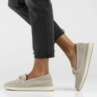 Leather shoes Filippo DP6137/24 BE beige