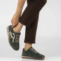 Leather sneakers Filippo DP7961/26 GE green