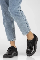 Leather shoes Filippo DP4725/23 BK black