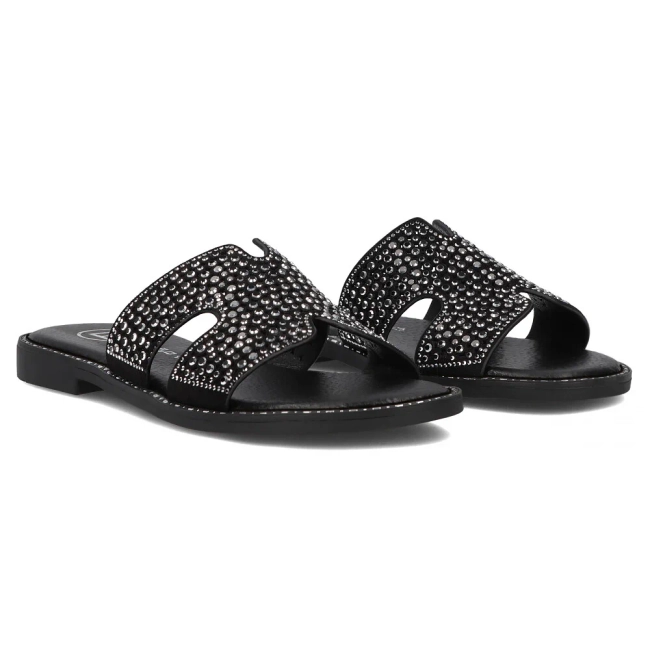 Slippers Filippo DK6973/25 BK black
