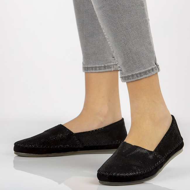 Leather loafers Filippo DP031/21 BK black