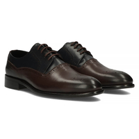 Leather shoes Filippo 3615 brown COFFE ANTIQ