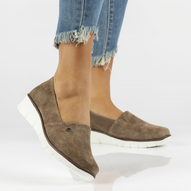 Leather shoes Filippo DP3628/22 BR brown