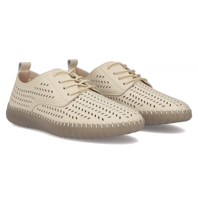 Leather shoes Filippo DP6064/24 BE beige