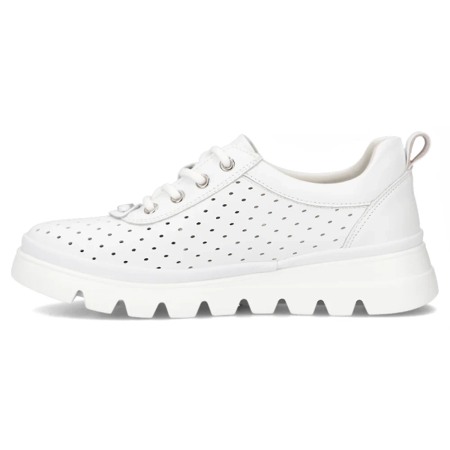 Leather shoes Filippo DP6995/25 WH white