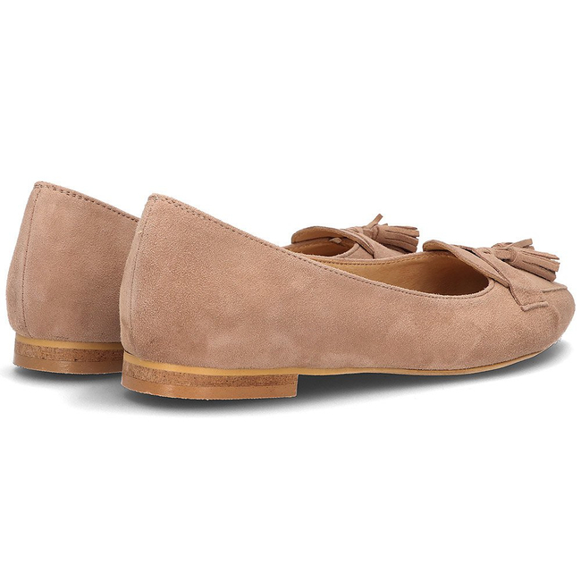 Suede shoes Alexio Giorgio 1002 beige