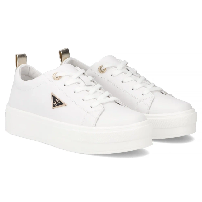 Leather shoes Filippo DP3533/25 WH white