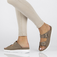 Leather Slippers Filippo DK3516/22 BR brown