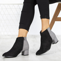 Filippo boots DBT936/19 BK GR black grey