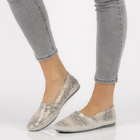 Leather shoes Filippo DP031/21 GR gray