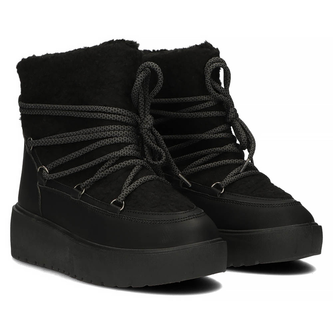 Śniegowce Filippo DBT4238/22 BK czarne