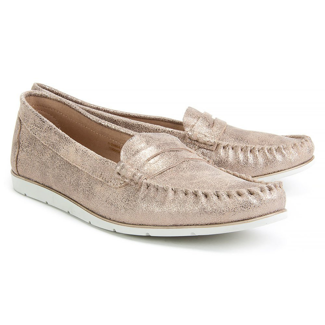 Moccasins Tamaris 1-24604-20 192 Champagne Met