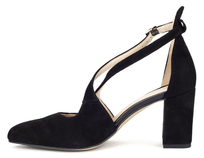 Pumps Prestige 2045 K. Suede Black OBL