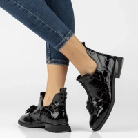 Skórzane botki Filippo DBT7994/26 BK czarne