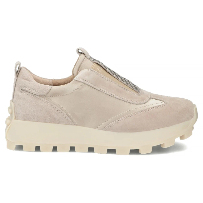Leather sneakers Filippo DP7558/26 BE beige