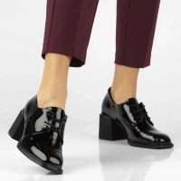 Leather shoes Filippo DP7397/25 BK L black