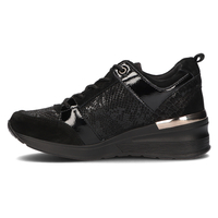 Leather Sneakers Filippo DP3170/21 BK black