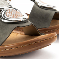 Klapki Rieker 608A2-40 Grey