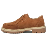 Skórzane półbuty Filippo DP7497/26 BR rude