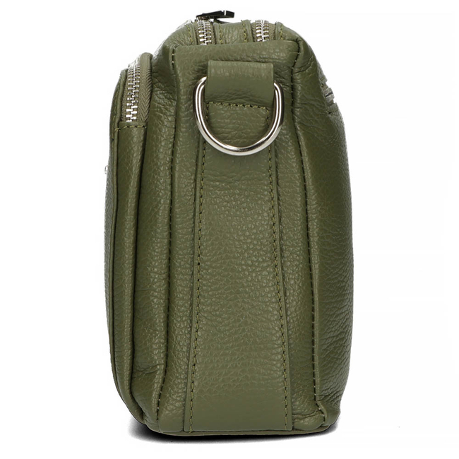 Torebka Toscanio Listonoszka Skórzana E16 oliwka