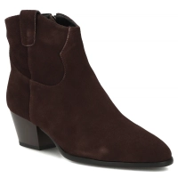 Leather heeled cowboy boots Filippo DBT8251/26 D BR brown