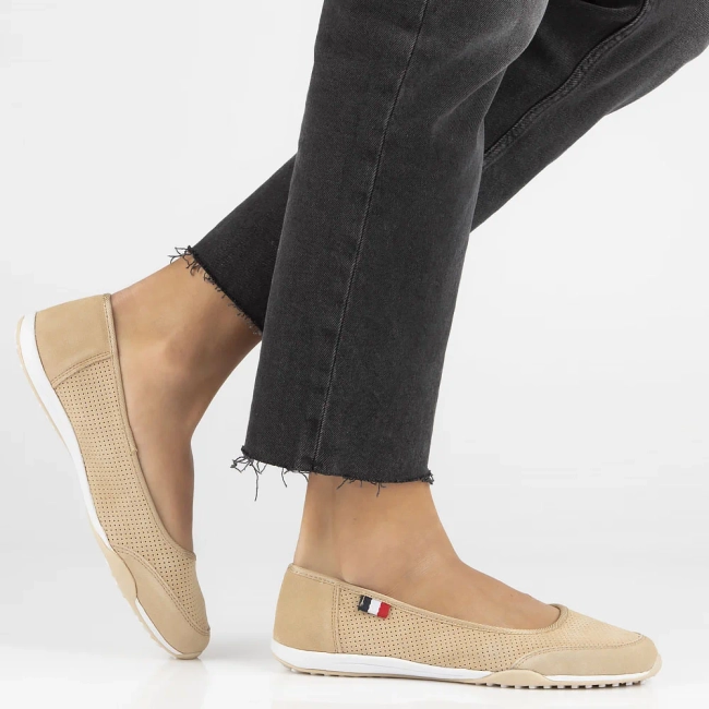 Leather shoes Filippo DP143/24 BE beige