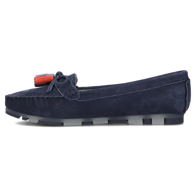 Leather loafers Filippo DP6136/25 NV navy
