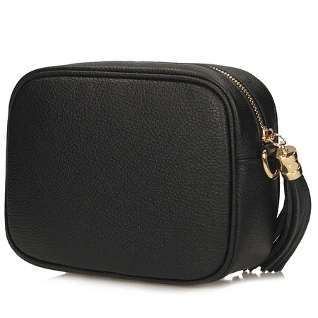 Leather handbag Toscanio G88 black