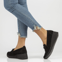 Leather shoes Filippo DP3632/22BK black