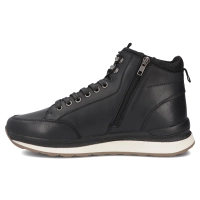 Skórzane botki Filippo MBT8297/26 BK czarne
